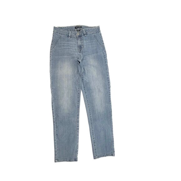 D. Jeans Slim Women's size 4 Light Wash Blue Denim Jeans - Picture 1 of 3